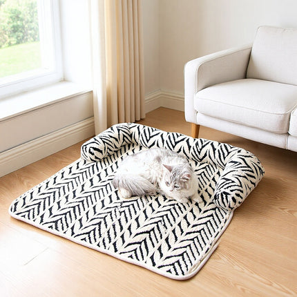 Plush Pet Mat Thickened Anti Slip Cosy Rest Soft Cushion Pad For Dog Cat Puppy