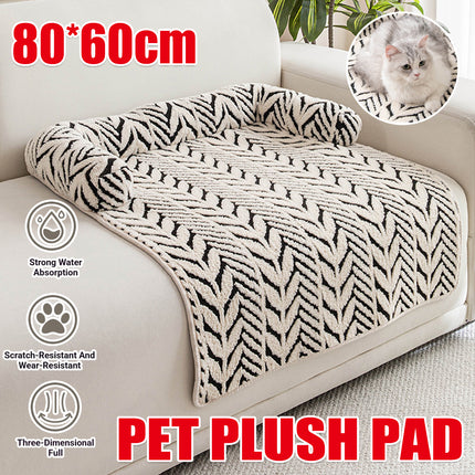 Plush Pet Mat Thickened Anti Slip Cosy Rest Soft Cushion Pad For Dog Cat Puppy