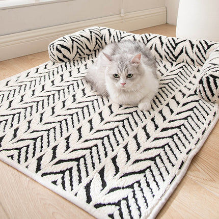 Plush Pet Mat Thickened Anti Slip Cosy Rest Soft Cushion Pad For Dog Cat Puppy
