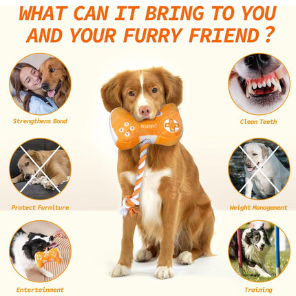 Pet Plush Dog Toys Stress Relieving Toy for Dogs Soft Comfort Plaything for Pets
