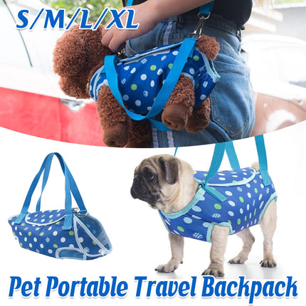 Pet Portable Travel Backpack Dog Four-Legged Carrier Crossbody Bag Durable