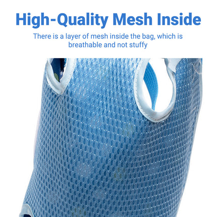 Pet Portable Travel Backpack Dog Four-Legged Carrier Crossbody Bag Durable