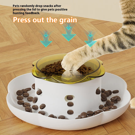 Automatic Pet Food Dispenser Feeding Bowl for Dogs and Cats Food Storage Bowl