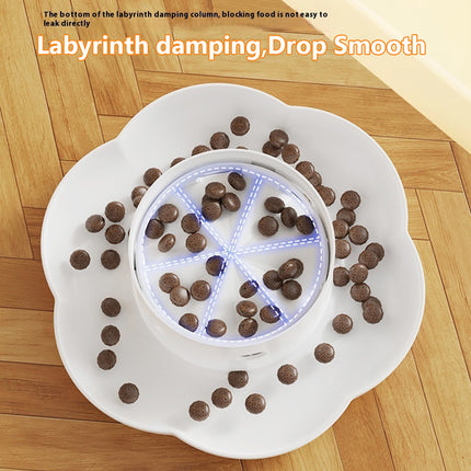 Automatic Pet Food Dispenser Feeding Bowl for Dogs and Cats Food Storage Bowl