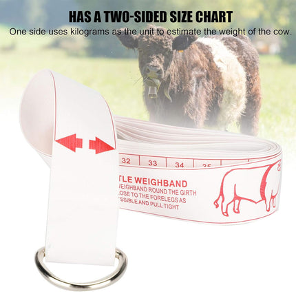 Measuring Tape Bovine Chest Weight Livestock Animal Body Ruler Cattle Weight