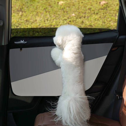 Car Door Anti-Scratch Pet Mat Set of 2 Waterproof Protector Interior Cover