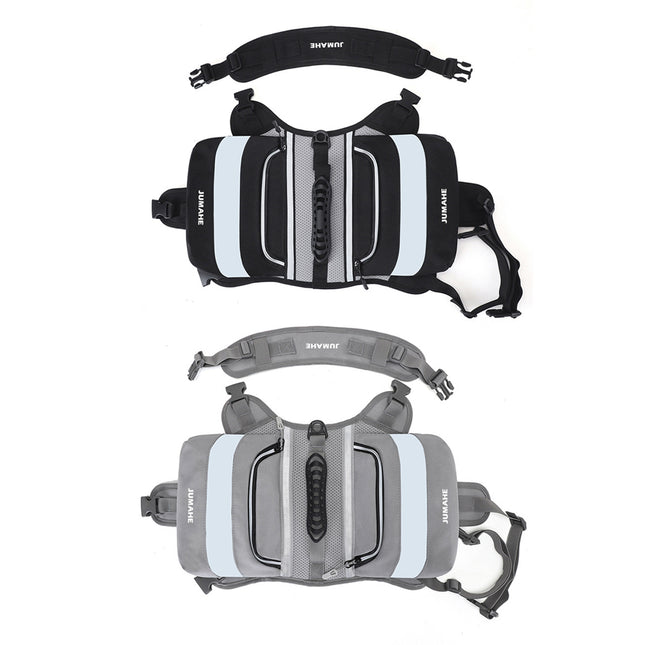 Outdoor Dog Backpack Waterproof Durable Lightweight with Reflective Strips