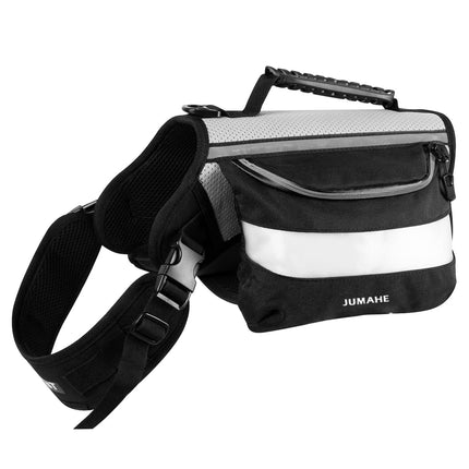 Outdoor Dog Backpack Waterproof Durable Lightweight with Reflective Strips