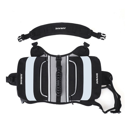 Outdoor Dog Backpack Waterproof Durable Lightweight with Reflective Strips