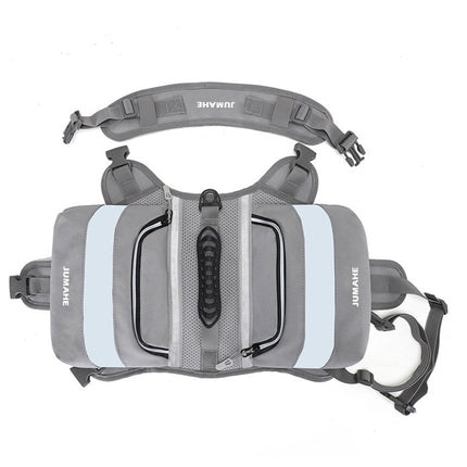 Outdoor Dog Backpack Waterproof Durable Lightweight with Reflective Strips