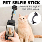 Pet Selfie Stick Attract Pet Portable Stable for Dog Cat Phone Camera Holder