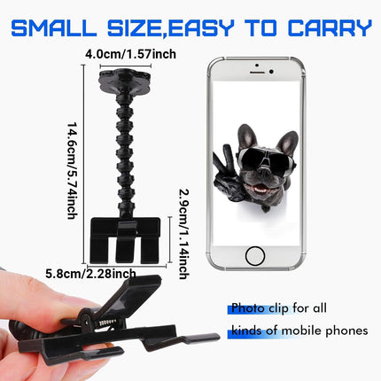 Pet Selfie Stick Attract Pet Portable Stable for Dog Cat Phone Camera Holder