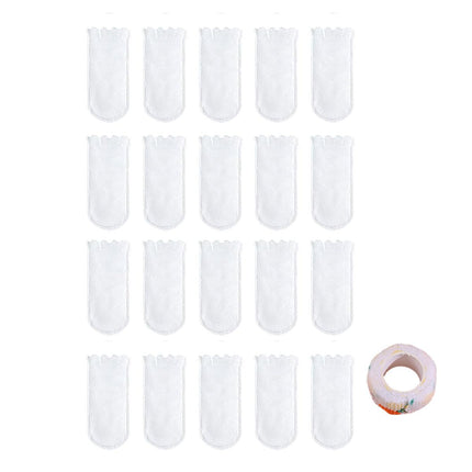 20pcs Disposable Footwear Covers for Dogs Pet Shoe Covers Waterproof Anti-Dirty