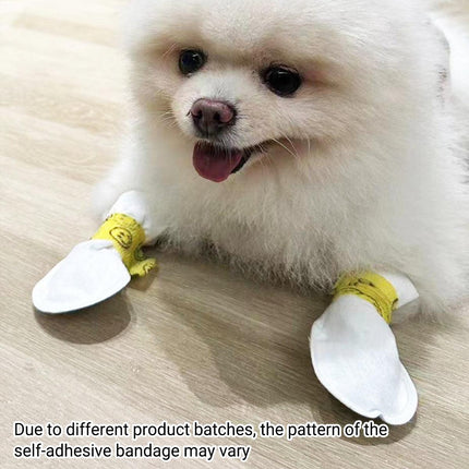 20pcs Disposable Footwear Covers for Dogs Pet Shoe Covers Waterproof Anti-Dirty