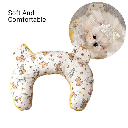 Soft Neck Support Pillow for Small Dogs and Puppies