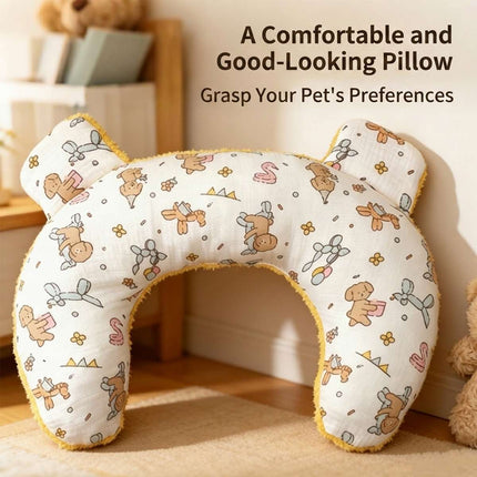 Soft Neck Support Pillow for Small Dogs and Puppies