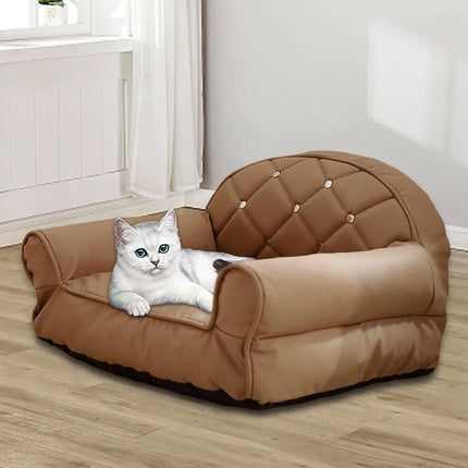 Waterproof Pet Sofa Bed Anti Scratch Cat Nest Dog Couch Four Seasons Mat Use