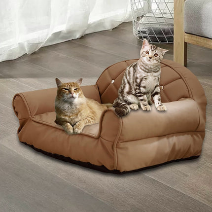 Waterproof Pet Sofa Bed Anti Scratch Cat Nest Dog Couch Four Seasons Mat Use