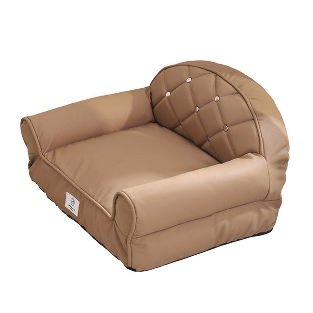 Waterproof Pet Sofa Bed Anti Scratch Cat Nest Dog Couch Four Seasons Mat Use