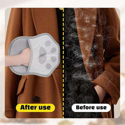 2Pcs Pet Hair Remover Gloves Dog Cat Grooming Deshedding Cleaning Mitt