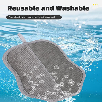2Pcs Pet Hair Remover Gloves Dog Cat Grooming Deshedding Cleaning Mitt