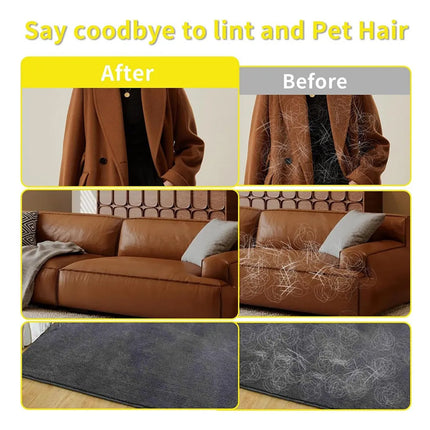 2Pcs Pet Hair Remover Gloves Dog Cat Grooming Deshedding Cleaning Mitt