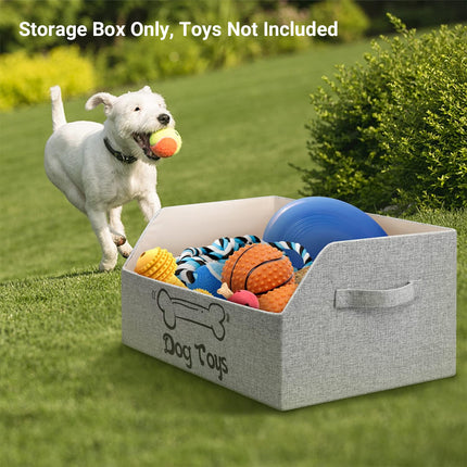 Portable Pet Toy Storage Box Foldable Organizer Snack Bag Pet Accessories Holder