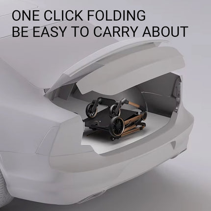 Pet Stroller Lightweight Foldable Cart Detachable Carrier for Small Dogs Cats