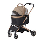 Pet Stroller Lightweight Foldable Cart Detachable Carrier for Small Dogs Cats