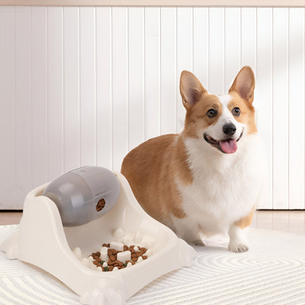 Cat Dog Slow Feeder Bowl Leaky Food Toy Interactive Pet Feeding Supplies Tool