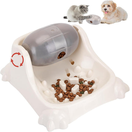 Cat Dog Slow Feeder Bowl Leaky Food Toy Interactive Pet Feeding Supplies Tool