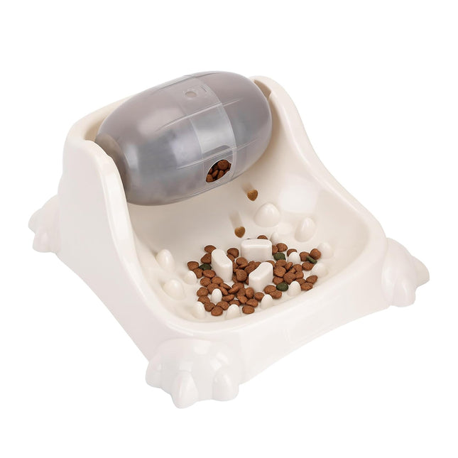 Cat Dog Slow Feeder Bowl Leaky Food Toy Interactive Pet Feeding Supplies Tool