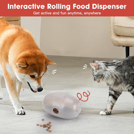 Cat Dog Slow Feeder Bowl Leaky Food Toy Interactive Pet Feeding Supplies Tool