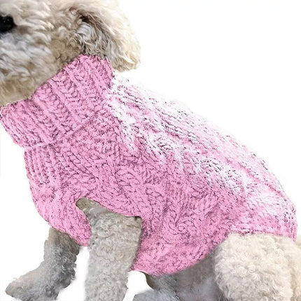 Puppy Dog Jumper Winter Warm Knitted Sweater Pet Clothes Small Dogs Coat Thermal S Size