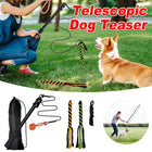 Retractable Dog Teaser Stick Dog Teaser Pole Toy For Dogs Interactive Pet Play