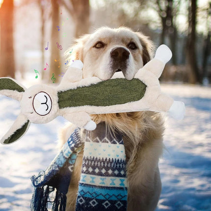 Dog Vocal Toy Relieves Boredom Grinding Teeth Bite Resistant Plush Pet Products