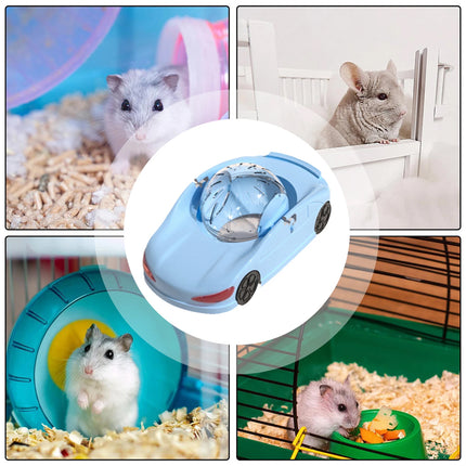 Hamster Running Car Toy Exercise Wheel Pet Roller Ball Sports Vehicle Small Pets
