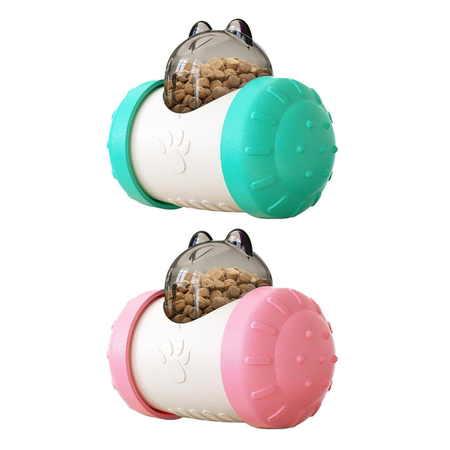 Pet Swing Dispensing Toy for Dogs Chew Resistant Interactive Slow Feeding Play