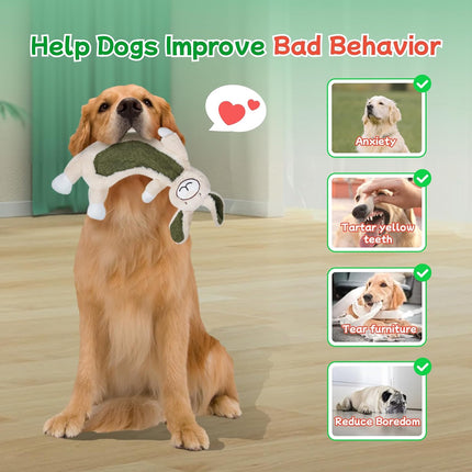 Dog Vocal Toy Relieves Boredom Grinding Teeth Bite Resistant Plush Pet Products