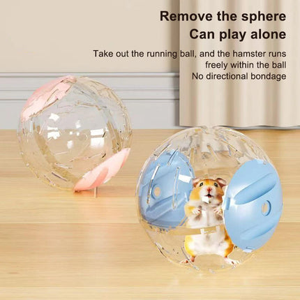Hamster Running Car Toy Exercise Wheel Pet Roller Ball Sports Vehicle Small Pets
