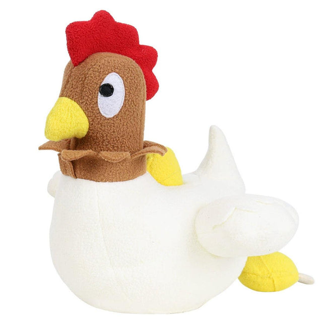 Hen Laying Eggs Dog Toy Sniffing Pet Plush Interactive Chew Toy for Dogs Puppies
