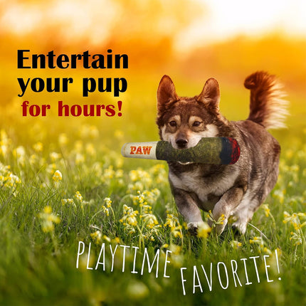 Dog Toys Green Plush Pet Toys Chew Toy For Puppy Small Medium Dogs Interactive