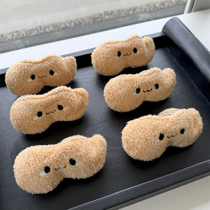 Peanut Cat Toys 2PCS Soft Interactive Kitten Toys Plush Chew Toys for Indoor Cat