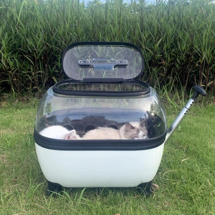 Cat Bag Portable Pet Trolley Carrier Travel Box Out and About Pet Transport Case