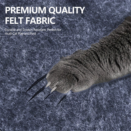 Reinforced Maze Cat Tunnel Felt Cat Nest Jenga Peekaboo Drill Hole Cat Toy