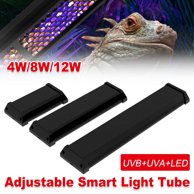 Reptile UVB Lamps Adjustable LED Light for Reptile Tanks Pet Lighting System