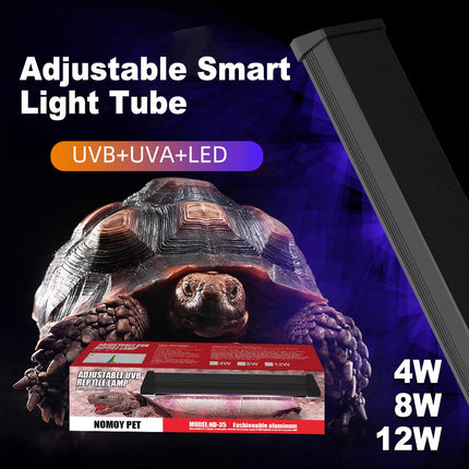 Reptile UVB Lamps Adjustable LED Light for Reptile Tanks Pet Lighting System