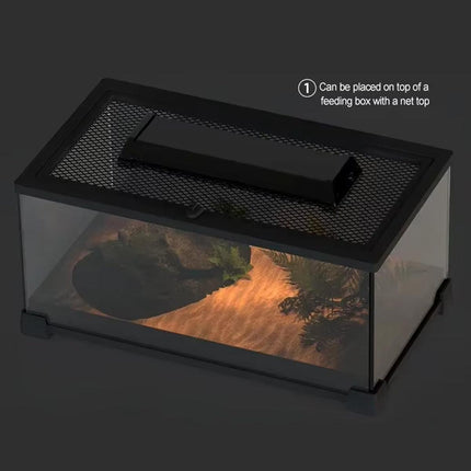 Reptile UVB Lamps Adjustable LED Light for Reptile Tanks Pet Lighting System
