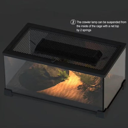 Reptile UVB Lamps Adjustable LED Light for Reptile Tanks Pet Lighting System
