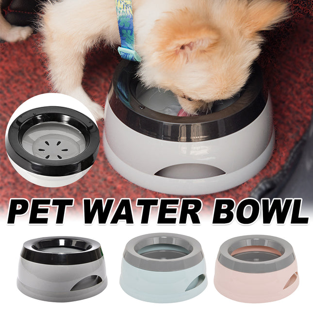 Pet Travel Bowl Car Cup Holder Anti Slip Splash Proof Portable Water Bowl Use